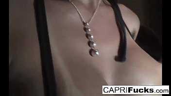 Preview 2 of Wanawake Kusagana - Capri Cavanni play with her wet pussy and amazing big tits