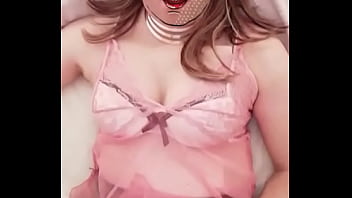 Preview 3 of Hot Sex Dino - Crossdresser masturbates
