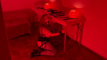 Preview 1 of Vintage Cumshoot - 7 NOITES DE TERROR Jogos Mortais: Camila Gaucha se fode no pau do Billy FACEFUCKING HARDCORE COMPLETO