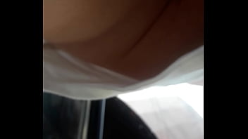 Preview 3 of Dadmome - debajo falda mama gringa su esposo cargaba a su hijo centro comercial peru
