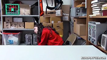 Preview 1 of Amia Miley Humiliated - Tattooed shoplyfter goes on top of the LP Officer and ride!