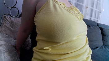 Preview 3 of English Xxx Video Hd 2017 - My step sister&#039_s big natural tits and big ass in this young thong.