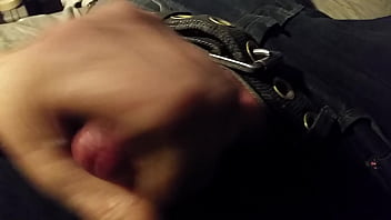 Preview 1 of Family Incest Hairy Mom Son - A QUICK STROKIN OF MY COCK