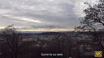 Preview 2 of Prono Brsilien - HUNT4K. Scopo una ragazza dai capelli rossi davanti al fidanzato