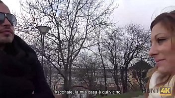 Preview 3 of Prono Brsilien - HUNT4K. Scopo una ragazza dai capelli rossi davanti al fidanzato