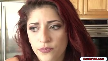 Preview 1 of Pussy Hair Seve - Teen babe fucks her classmates stepdad