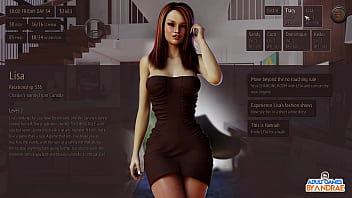 Preview 3 of 1st Sex Viode - EP20: Library Threesome Sex with Emma and Jen - Living with Temptation: American Sunset