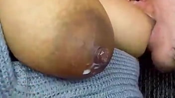 Preview 2 of School Gail India - Arab milf breastfeeding her new husband