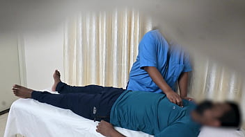 Preview 1 of Xxx Sxe Wwe - Happy ending done by a nurse in hospital for patient
