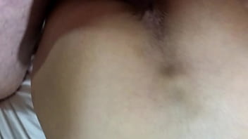 Preview 4 of Boobs Press Over Tshirt - Fucking my sexy Japanese wife