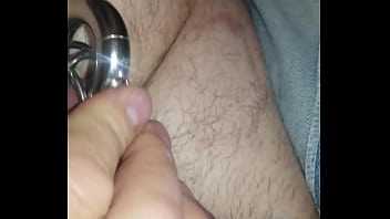 Preview 4 of Son Mom Village - chastity cage