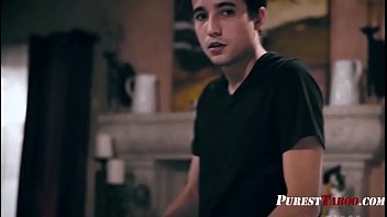 Preview 2 of Jessie Paker - New teen is an amateur but fucking chaps like a real pro
