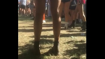 Preview 1 of In Law Sister Wife - Brandie Bae Hot Lookalike At Music Festival