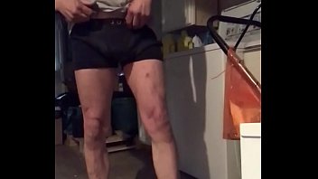 Preview 2 of Granny Wc Piss - Laundry day