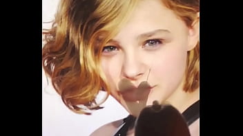 Preview 2 of Rita Vv - Chloe Grace Moretz gets cummed on #1