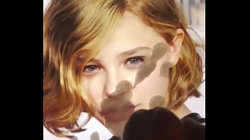 Preview 3 of Rita Vv - Chloe Grace Moretz gets cummed on #1