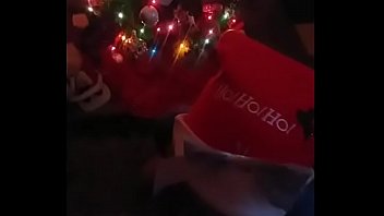 Preview 3 of 18yer Girl South Indian - GIVING SANTA A WELL DESERVED BLOWJOB!!