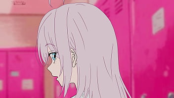 Preview 1 of Brazers Comporn Hd - An old teacher fucked a sleeping alya in the girls&#039_ locker room! Alya Sometimes Hides Her Feelings in Russian  Hentai Cartoon Parody !