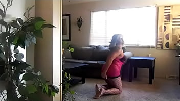 Preview 2 of Dog Animal Gi - Alexia St James Horny Transwife