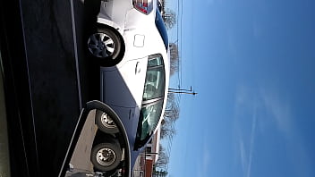 Preview 1 of Step Mother Forcefully Fuck Son - JO in Hardee&#039_s parking lot