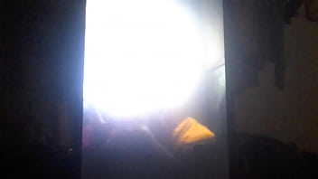 Preview 3 of Wwwboy To Boy Sex Asscom - Me hace videollamada por whatssap mientras la coge el novio,  asi que lo grabe con otra camara!!