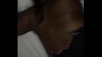 Preview 4 of Big Tits Bounce Fast - Black freak taking my bbc from behind