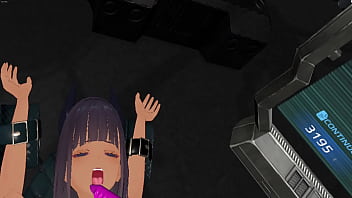 Preview 4 of Rialry King - VR |A dark woman being filled with dildos