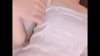 Preview 1 of Boob Press In Theatre - the teen girl show pussy