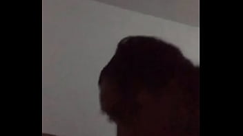 Preview 2 of Xoxoxo Mom Handjob - Black couple having some fun on periscope