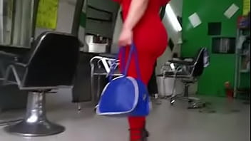 Preview 3 of Fakehub Siterip - Jessica Reyna De La Merced - Traje Rojo Puton