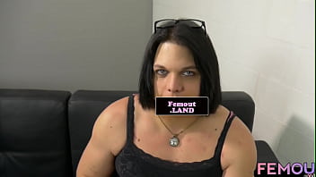 Preview 1 of Jiddan Cam - Chubby femboy strips down and jerks off