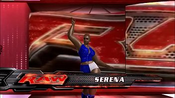 Preview 1 of Vegas Fake Bus - sarita vs serena