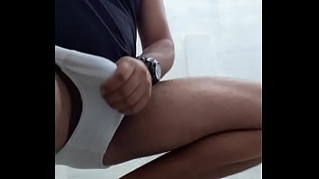 Preview 3 of Briana Bank Hot Mom - Homem de cueca com tes&atilde_o