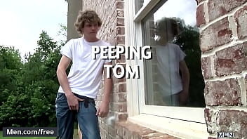Preview 2 of Lindsey Ann - Johnny Rapid and Max Flint - Peeping Tom Part 1 - Str8 to Gay - Trailer preview - Men.com