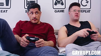 Preview 2 of Spedhil Sex - Gaming Gone Wild: Clark &amp_ Rocky&#039_s Unexpected Fun