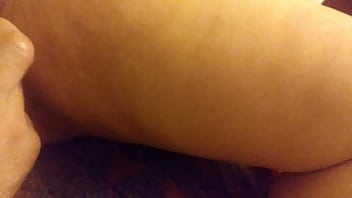 Preview 4 of Indian Mom Big Boobs Presing - Wife fucked with dildo and squirting