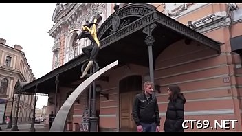 Preview 1 of Sex Moovi - Extremely filthy playgirl lastly gets awarded with fresh cumshots