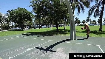 Preview 1 of Really Hot Milf - Sexy Serb Nina Kayy Bangs Big Black Cock Coach!