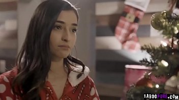 Preview 2 of Mom Panties Jerking - Derrick Pierce dressed up as santa claus and plan to fuck her virgin teen neighbor Emily Wiliis.