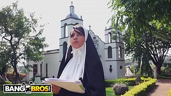 Preview 1 of Angry Slut - BANGBROS - Sacrilegious REAL LIFE Former Nun Yudi Pineda Has Secret Desires