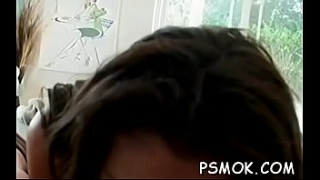 Preview 2 of Femdom Porn Park - Beauties sharing a cigarette while giving a sloppy oral-stimulation