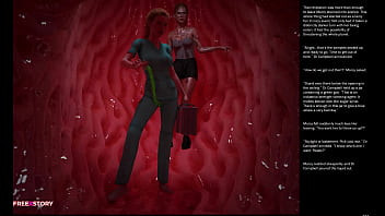 Preview 3 of Fast Time Litter Sax - Big Apple Small Gesture Episode 32 - 3D Comics. 3D Cartoon Sex