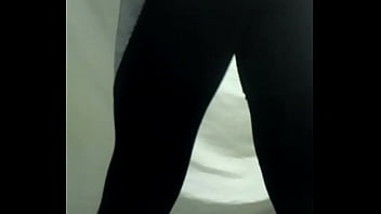 Preview 2 of Jav Tsuna Kimura - Celeste crossdresser big ass in black yoga pants