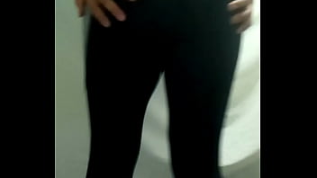 Preview 3 of Jav Tsuna Kimura - Celeste crossdresser big ass in black yoga pants
