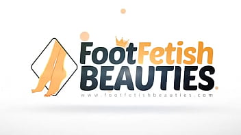 Preview 1 of Tight Pussy Sarah Tamburro - Skinny barefoot babe shows off her feet