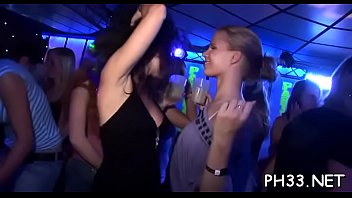 Preview 4 of Big Boops Girl Sex - Bitches screaming in from wild gang bang with waiters
