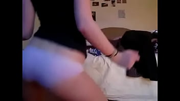 Preview 4 of Bokep Mother And Son - booty shaking ass in underwear pantys