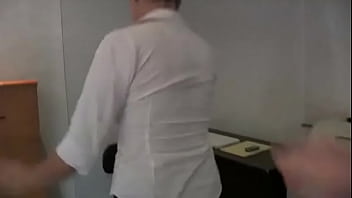 Preview 1 of Airport Plan Sex - Woman to strip in office