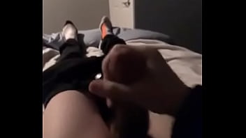 Preview 4 of Sleeping Madition Give Sister - Jerking before bed