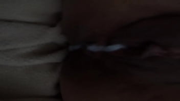 Preview 1 of Shy Massage Striped - Drip from a cream pie